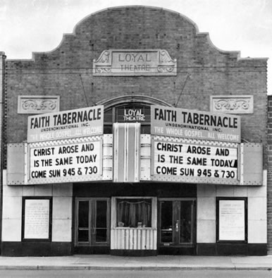 Loyal Theatre - Old Photo (newer photo)
